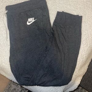 Grey Nike joggers sweats